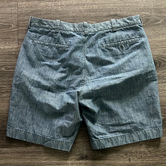 J. Crew Stanton men’s short 34 blue chino shorts - Picture 4 of 5